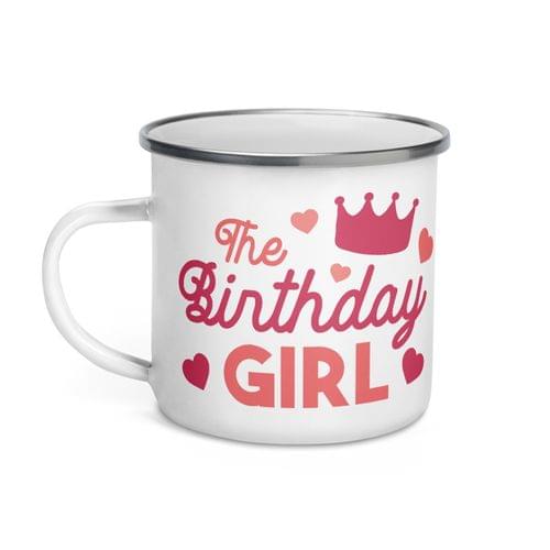 Емайлирано канче "Birthday Girl" - 2