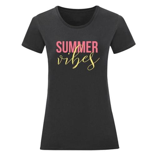 Дамска тениска "Summer Vibes" - 2