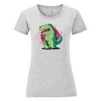 Дамска тениска "T-Rex и смартфон" - small - 9