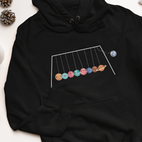 Дамска худи рокля "Planets Playing" - small - 0