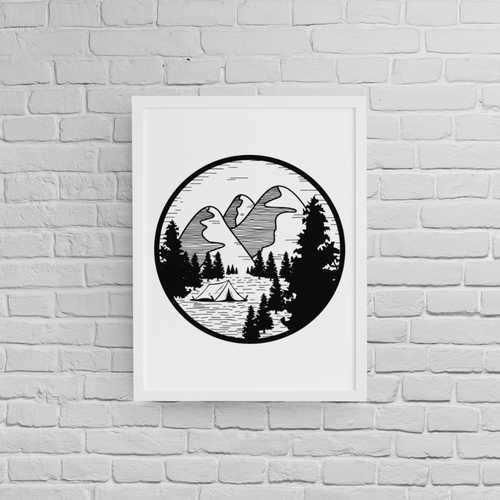 Постер с рамка "Mountain Vibes" - 2