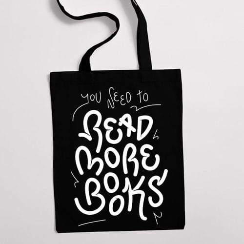 Eко чанта "Read More Books" - 2