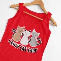 Дамски потник "Crazy Cat Lady" - small - 0 Дамски потник "Crazy Cat Lady" - small - 0