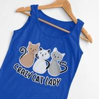 Дамски потник "Crazy Cat Lady" - small - 3 Дамски потник "Crazy Cat Lady" - small - 3