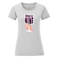Дамска тениска "Rise and Wine" - small - 1