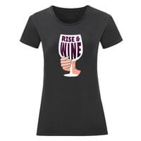 Дамска тениска "Rise and Wine" - small - 7
