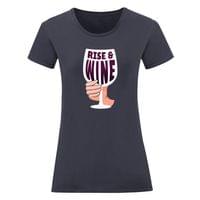 Дамска тениска "Rise and Wine" - small - 16