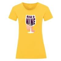 Дамска тениска "Rise and Wine" - small - 12