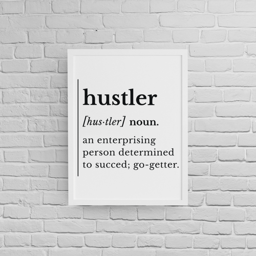 Постер &amp;quot;Hustler&amp;quot;