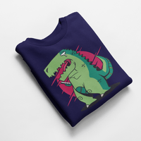 Ватирана блуза "T-Rex и смартфон" - small - 2