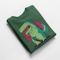 Ватирана блуза "T-Rex и смартфон" - small - 3