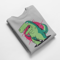 Ватирана блуза "T-Rex и смартфон" - small - 7