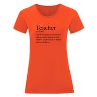Дамска тениска "Teacher" - small - 2