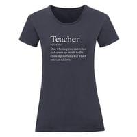 Дамска тениска "Teacher" - small - 9