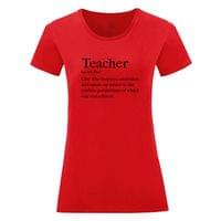 Дамска тениска "Teacher" - small - 7