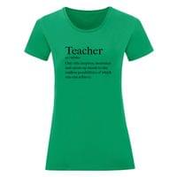 Дамска тениска "Teacher" - small - 15