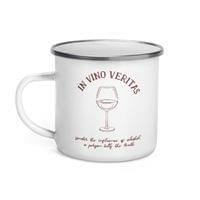 Емайлирано канче "In Vino Veritas" - small - 1