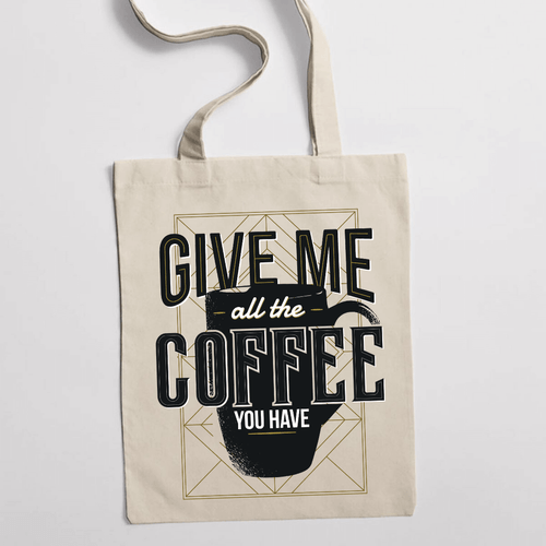 Eко чанта &amp;quot;Give Me Coffee&amp;quot; - 1
