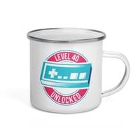Емайлирано канче "Level 40 Unlocked" - small - 3