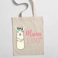 Eко чанта "Мама-лама" - small - 1