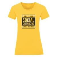 Дамска тениска "Social Distancing" - small - 0