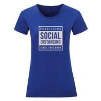 Дамска тениска "Social Distancing" - small - 3