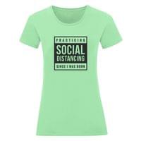 Дамска тениска "Social Distancing" - small - 6