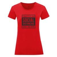 Дамска тениска "Social Distancing" - small - 8