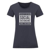 Дамска тениска "Social Distancing" - small - 9