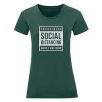 Дамска тениска "Social Distancing" - small - 10
