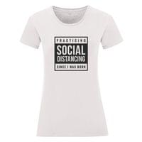 Дамска тениска "Social Distancing" - small - 16