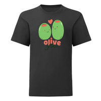 Тениска "Olive You" (детска) - small - 3