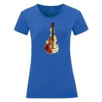 Дамска тениска "Watercolor Guitar" - small - 0