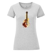 Дамска тениска "Watercolor Guitar" - small - 2