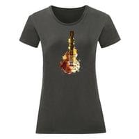 Дамска тениска "Watercolor Guitar" - small - 4
