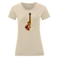 Дамска тениска "Watercolor Guitar" - small - 5