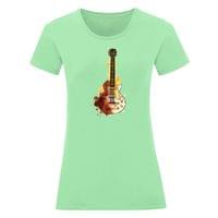 Дамска тениска "Watercolor Guitar" - small - 6