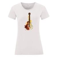 Дамска тениска "Watercolor Guitar" - small - 8