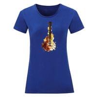 Дамска тениска "Watercolor Guitar" - small - 11
