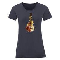 Дамска тениска "Watercolor Guitar" - small - 12