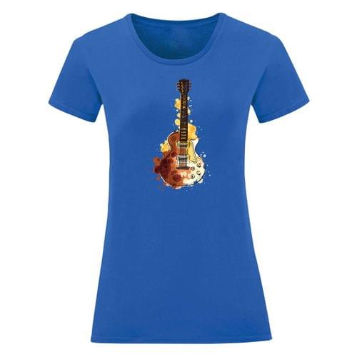 Дамска тениска &amp;quot;Watercolor Guitar&amp;quot; - 1