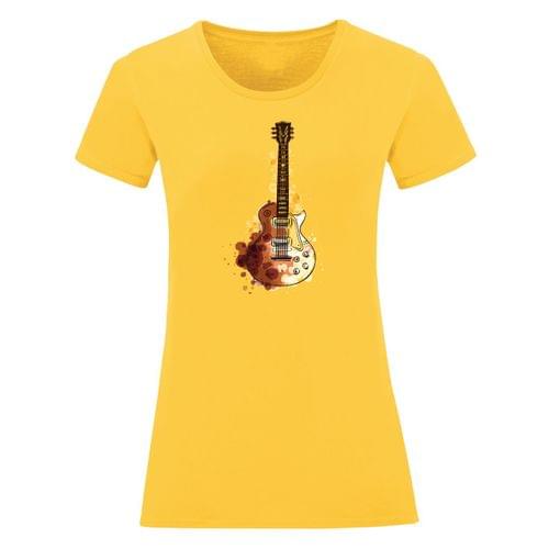 Дамска тениска "Watercolor Guitar" - 2