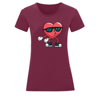 Тениска "Heart Flossing" (дамска) - small - 3