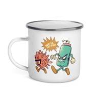 Емайлирано канче "Микроб" - small - 1