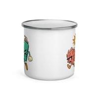 Емайлирано канче "Микроб" - small - 2