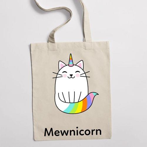Eко чанта "Mewnicorn" - 2