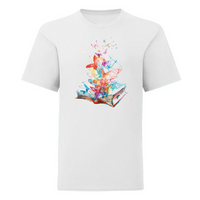Тениска "В света на книгата" (детска) - small - 2