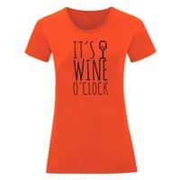 Дамска тениска "Wine o'clock" - small - 4 Дамска тениска "Wine o'clock" - small - 4