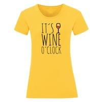 Дамска тениска "Wine o'clock" - small - 10 Дамска тениска "Wine o'clock" - small - 10