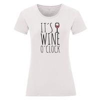 Дамска тениска "Wine o'clock" - small - 16 Дамска тениска "Wine o'clock" - small - 16
